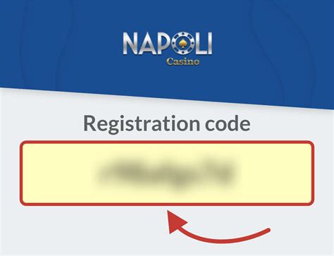 napoli casino registration code